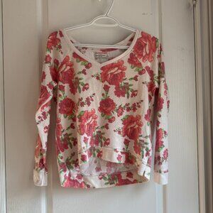Abercrombie & Fitch floral long sleeve